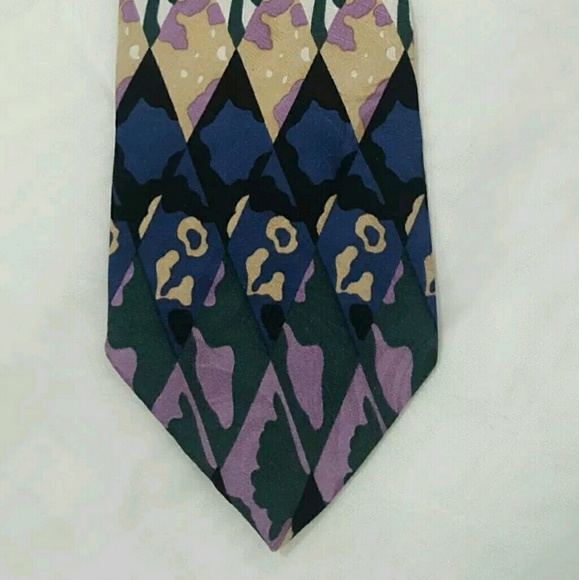 balmain couture silk necktie tie